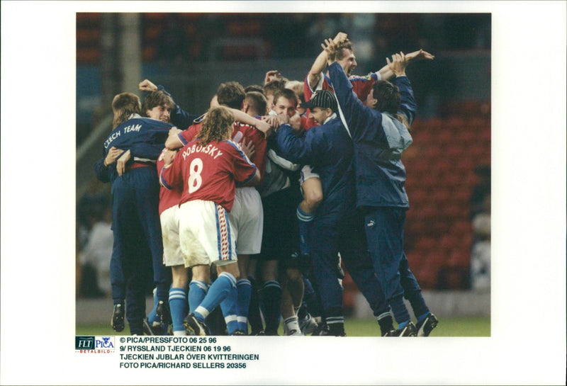 The Czech Republic rejoices - Vintage Photograph