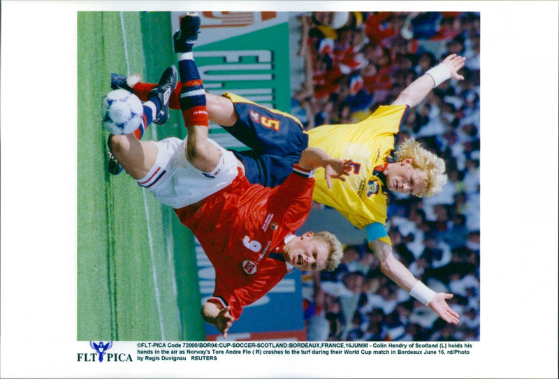 Soccer World Cup 1998 - Vintage Photograph