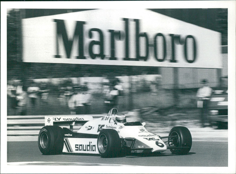 Keke Rosberg - Vintage Photograph