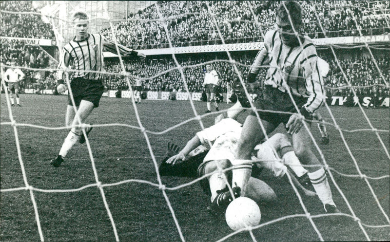 Fotbollsallsvenskan. Djurgårdens IF - Vintage Photograph