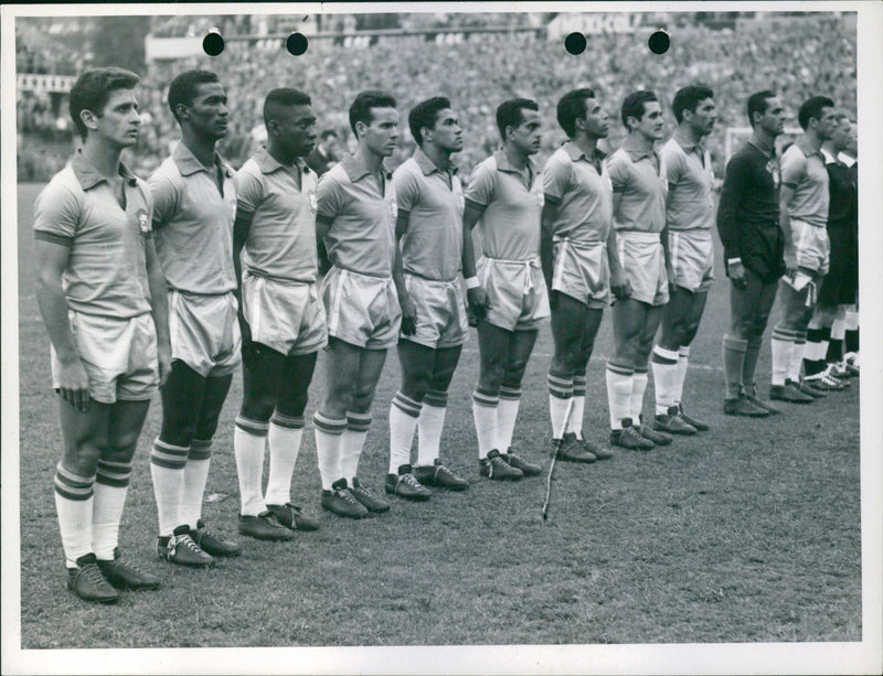 Brasiliens VM-lag - Vintage Photograph