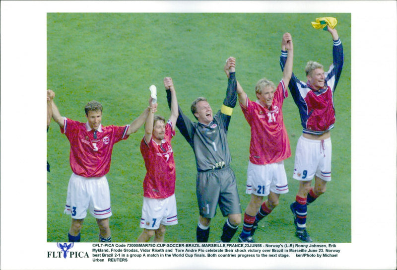 Soccer World Cup 1998 - Vintage Photograph