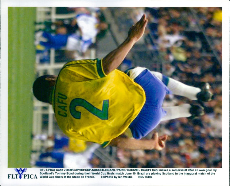 Soccer World Cup 1998 - Vintage Photograph