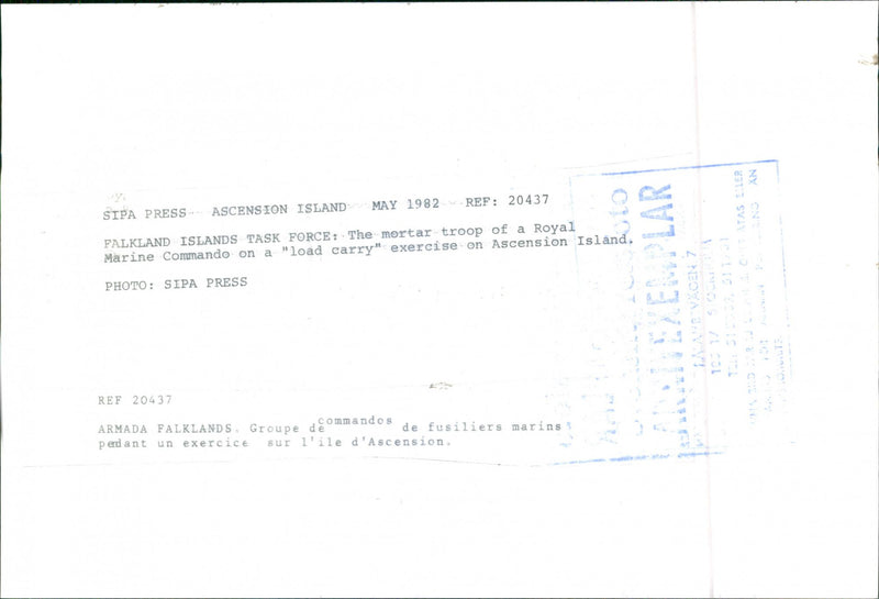 K.R.I.S Falklandskriget - Vintage Photograph