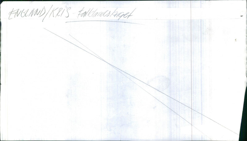 K.R.I.S Falklandskriget - Vintage Photograph