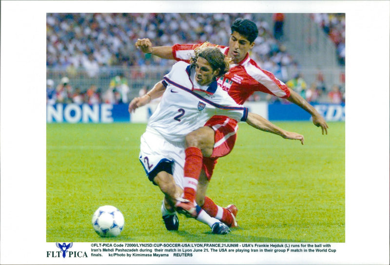 Soccer World Cup 1998 - Vintage Photograph