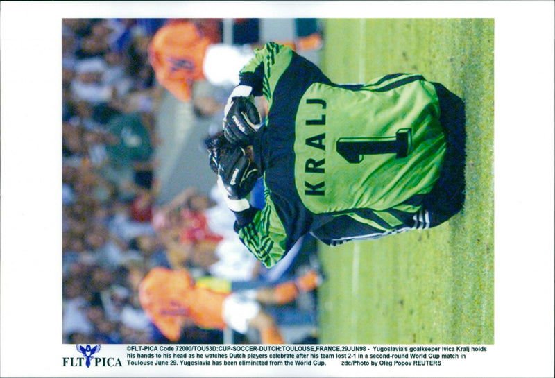 Soccer World Cup 1998 - Vintage Photograph