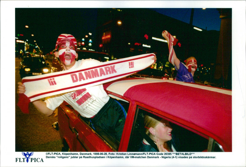 Soccer World Cup 1998 - Vintage Photograph