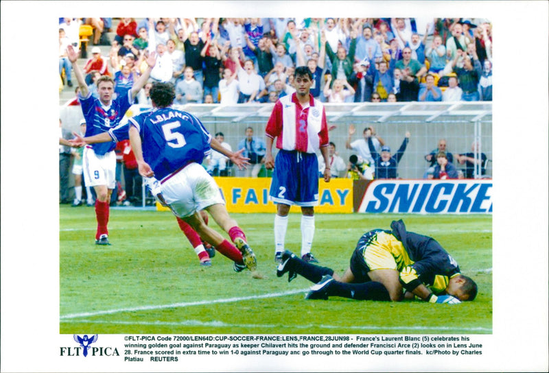 Soccer World Cup 1998 - Vintage Photograph