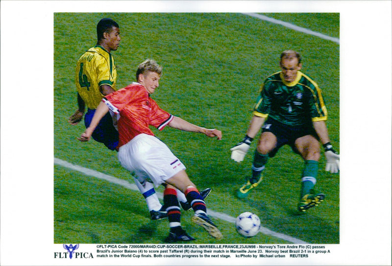 Soccer World Cup 1998 - Vintage Photograph