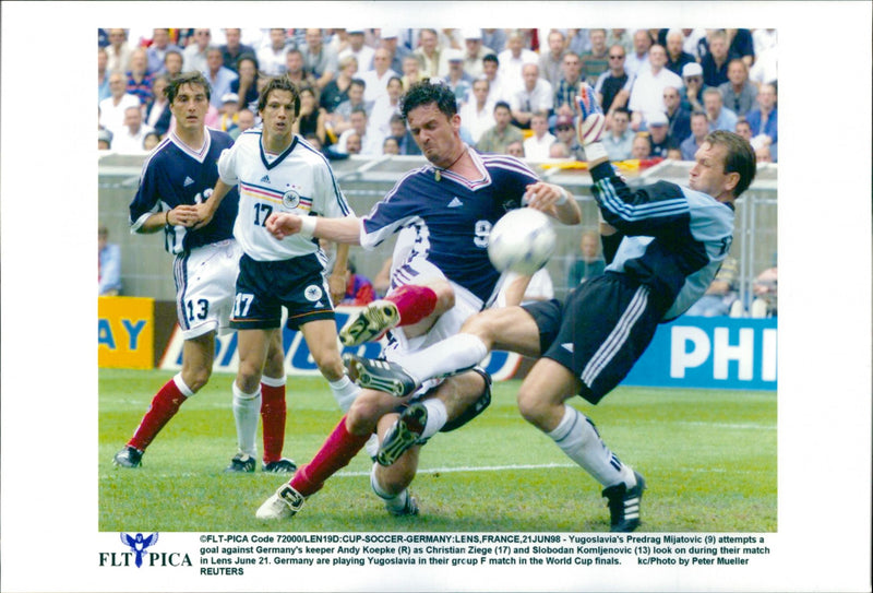 Soccer World Cup 1998 - Vintage Photograph