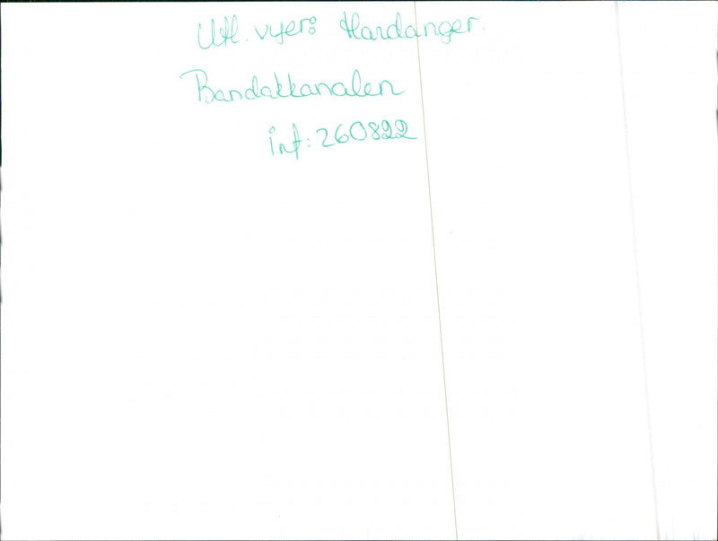 Hardanger - Vintage Photograph
