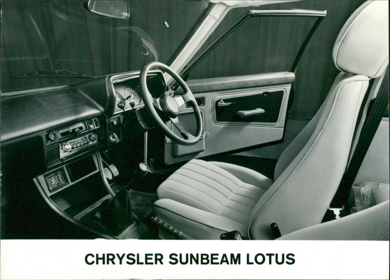 Chrysler Sunbeam Lotus - Vintage Photograph