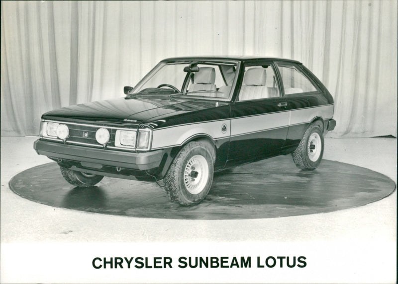 Chrysler Sunbeam Lotus - Vintage Photograph