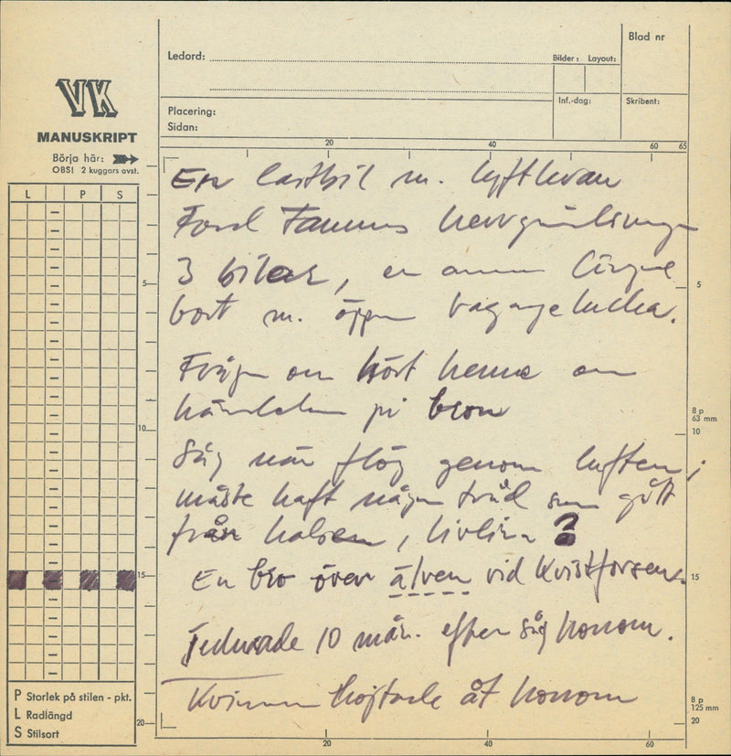 STOCKSJO MURDER OPNAS ONLY ESKIL - Vintage Photograph