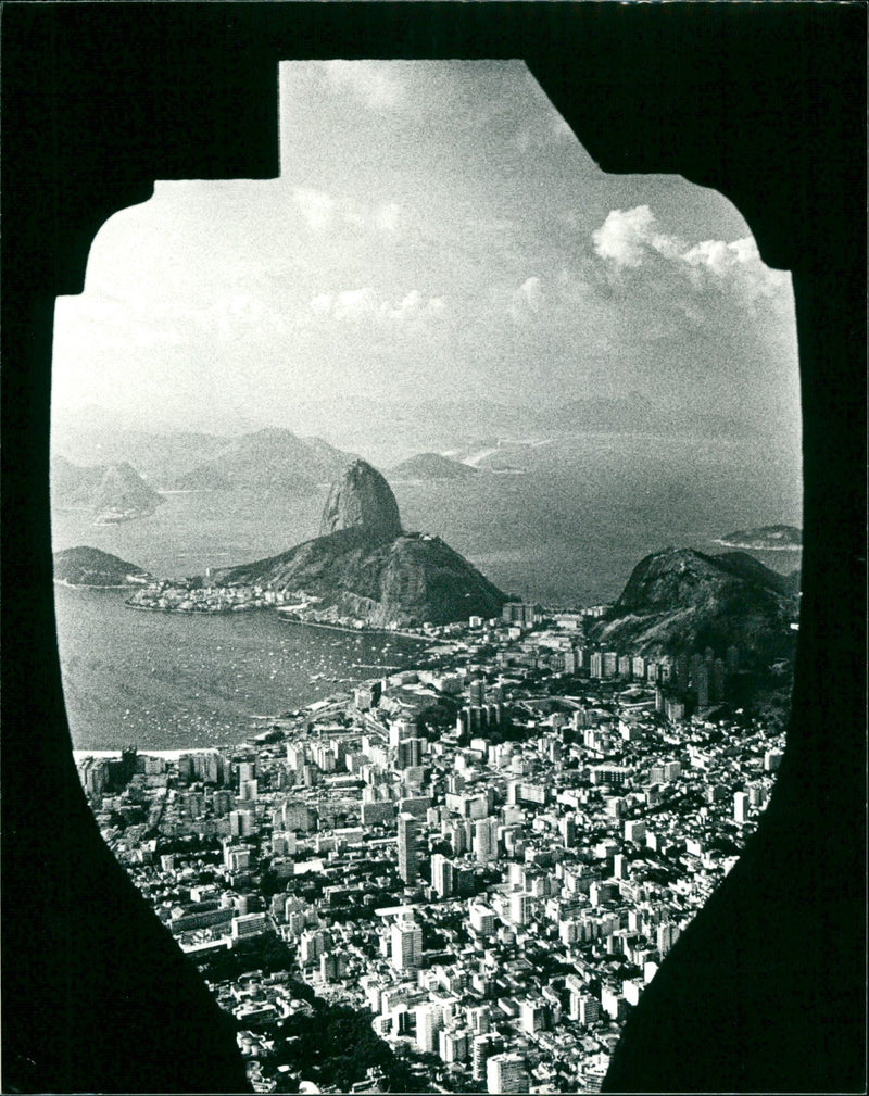 Rio de Janeiro with sugar loaf - Vintage Photograph