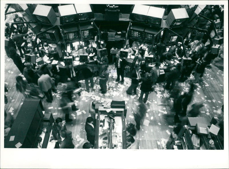 New York Stock Exchange - Vintage Photograph