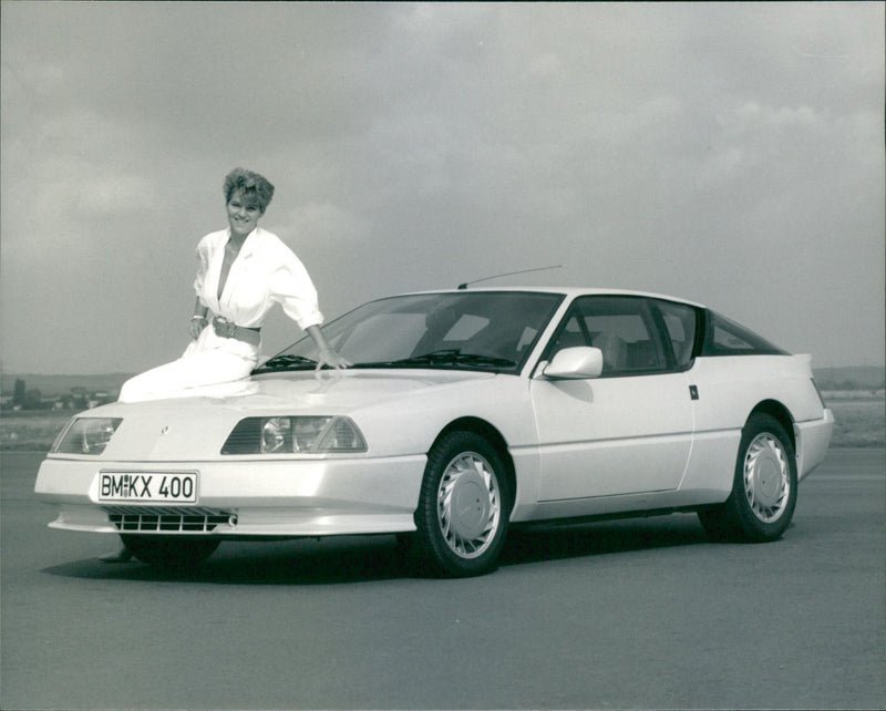 Renault Alpine V6 Turbo - Vintage Photograph