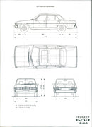 Peugeot 600 V6 SL - Vintage Photograph
