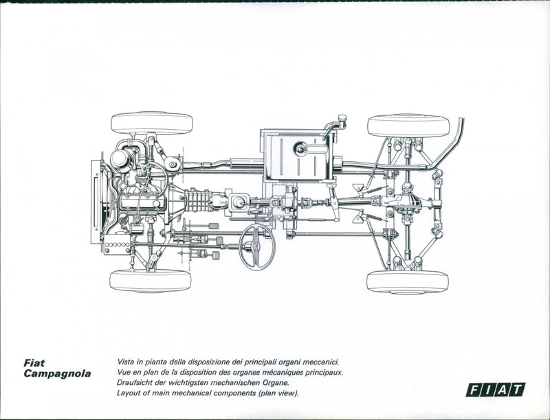 Fiat Campagnola - Vintage Photograph