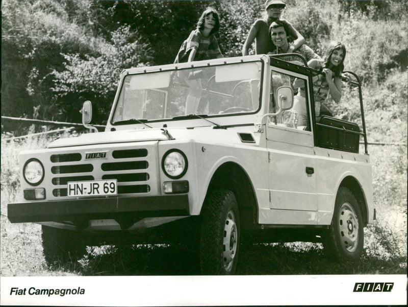 Fiat Campagnola - Vintage Photograph