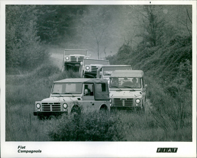 Fiat Campagnola - Vintage Photograph