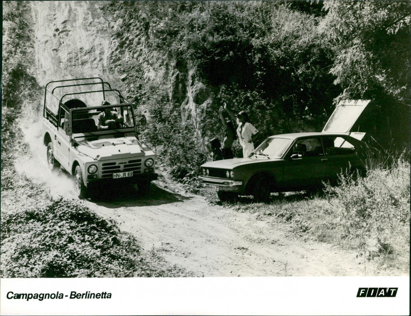 Fiat Campagnola - Berlinetta - Vintage Photograph