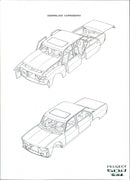 Peugeot 600 V6 SL - Vintage Photograph