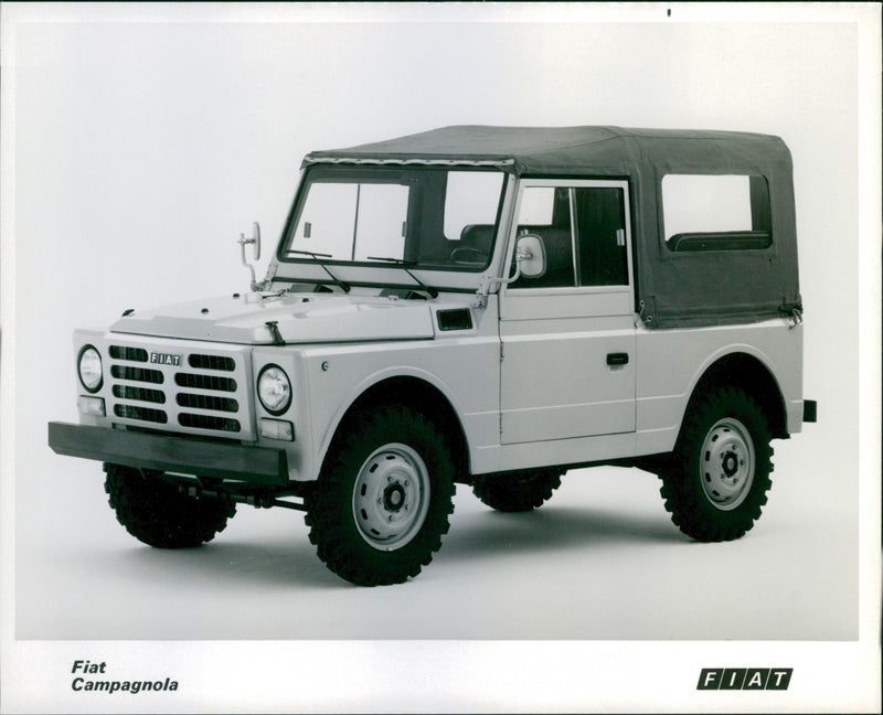 Fiat Campagnola - Vintage Photograph