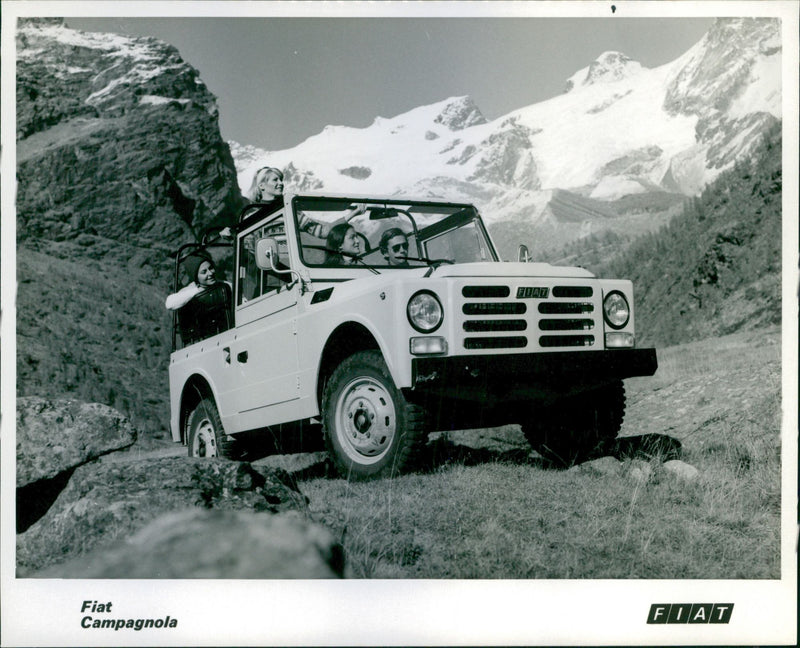 Fiat Campagnola - Vintage Photograph