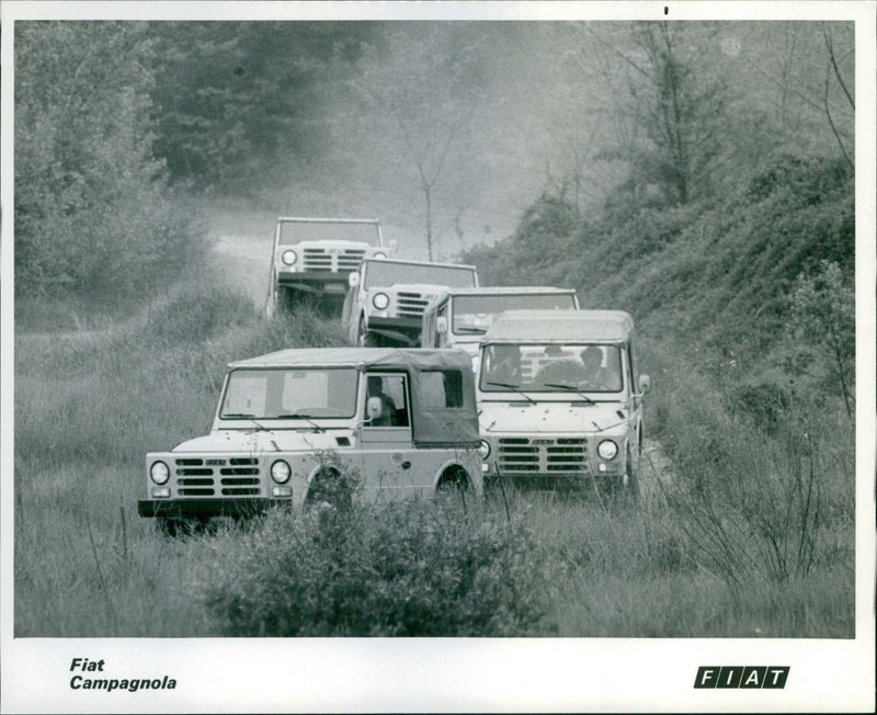 Fiat Campagnola - Vintage Photograph