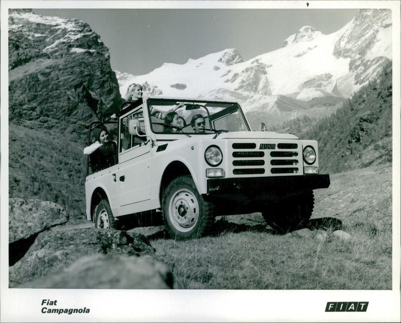 Fiat Campagnola - Vintage Photograph