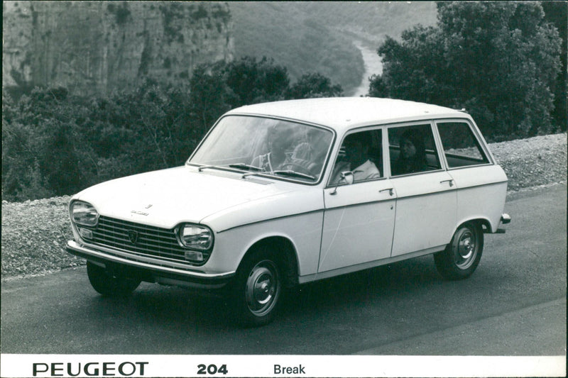 Peugeot 204 Break - Vintage Photograph