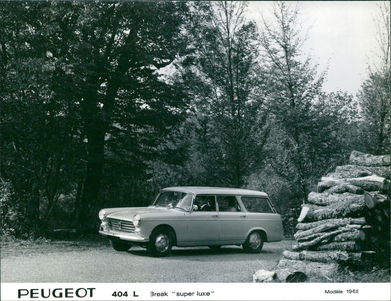 Peugeot 404 L 1968 - Vintage Photograph