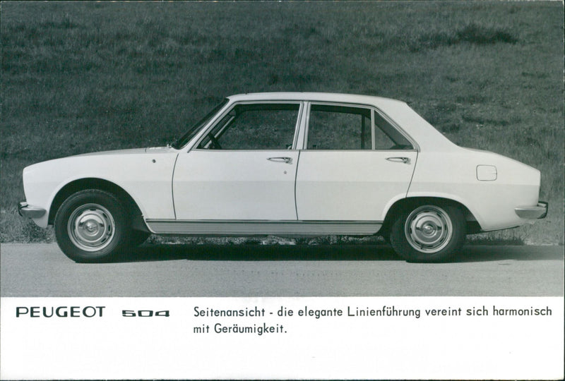 Peugeot 504 - Vintage Photograph