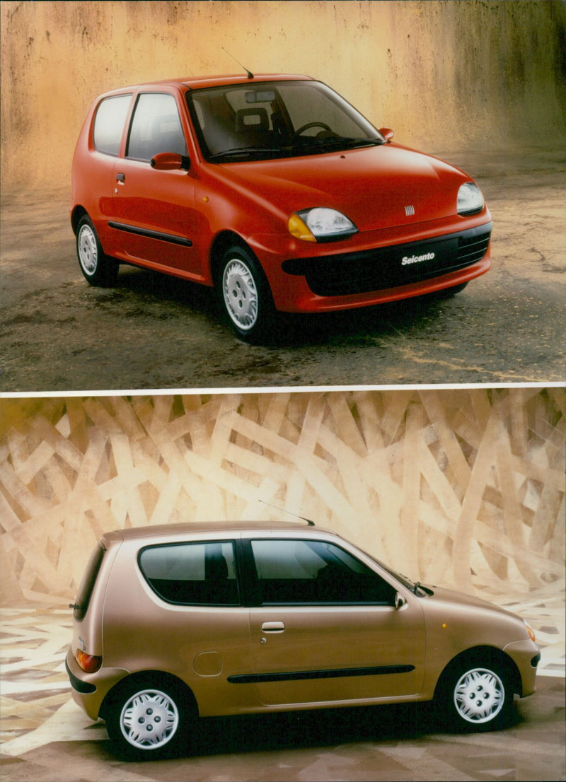 Fiat Seicento - Vintage Photograph