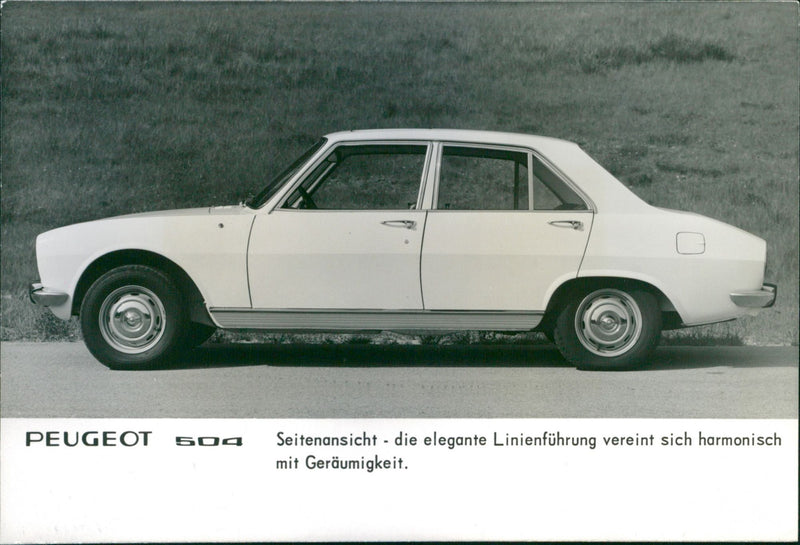 Peugeot 504 - Vintage Photograph