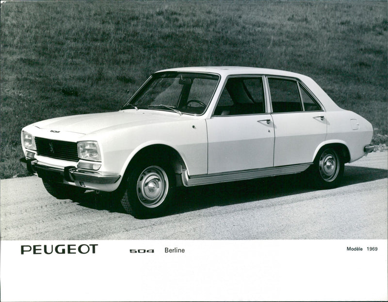 Peugeot 504 Berline 1969 - Vintage Photograph