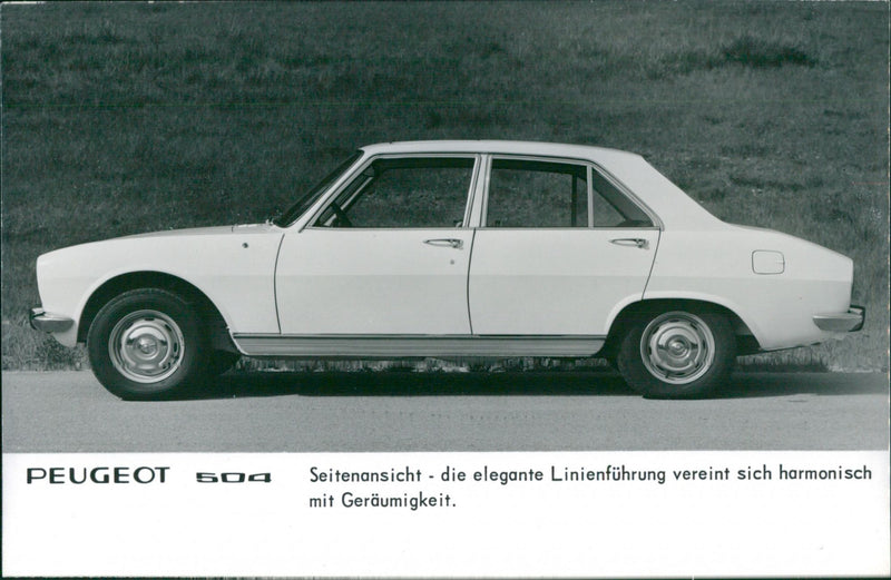 Peugeot 504 - Vintage Photograph