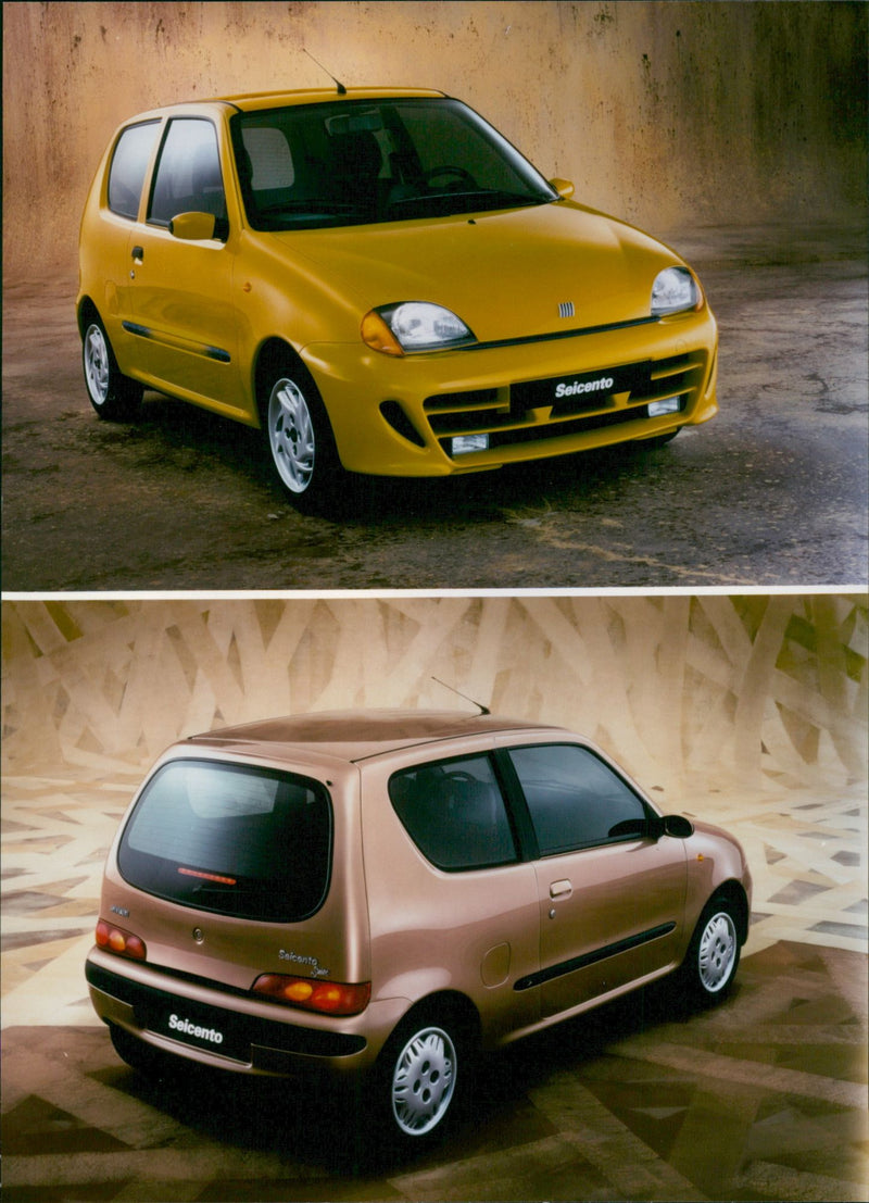 Fiat Seicento - Vintage Photograph