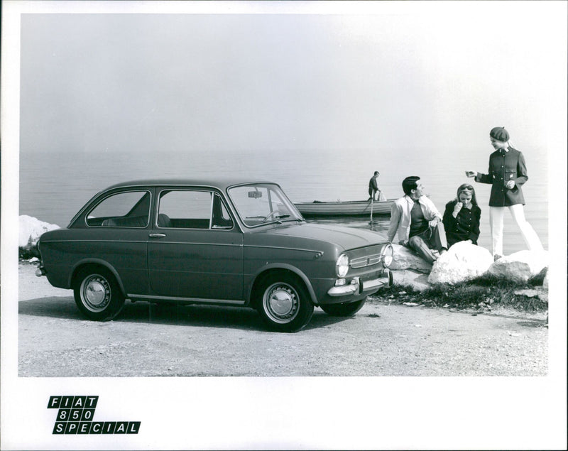 1969 Fiat 850 Special - Vintage Photograph