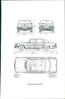 Mercedes Benz 450 SEL - Vintage Photograph