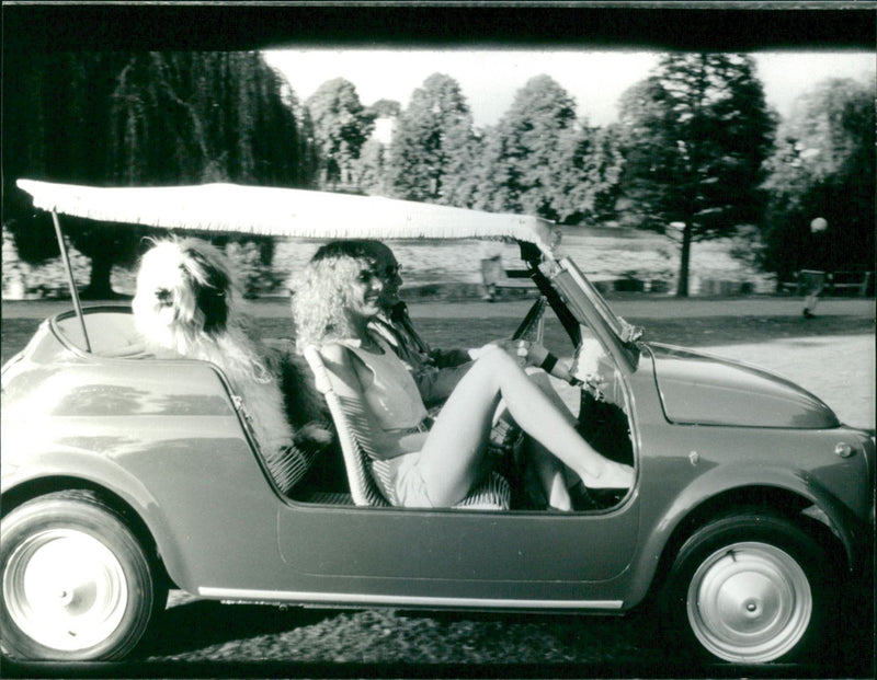 Fiat 500. - Vintage Photograph