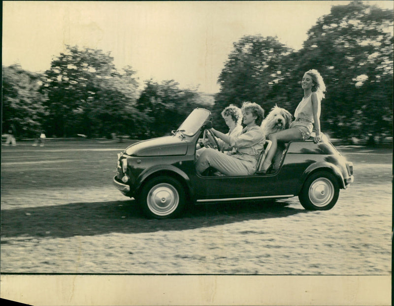 Fiat 500. - Vintage Photograph