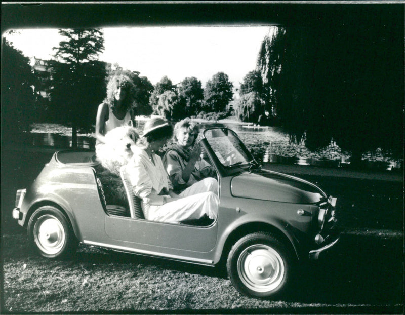 Fiat 500. - Vintage Photograph