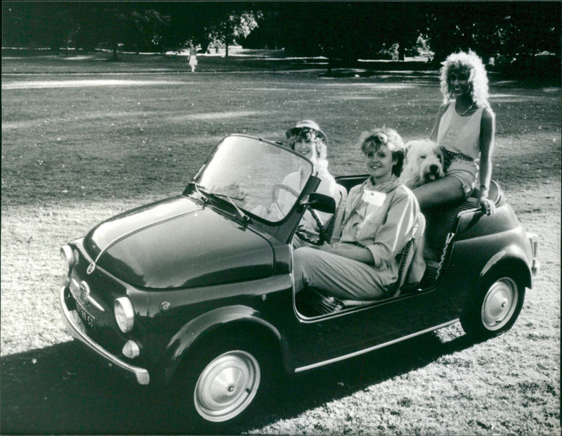 Fiat 500. - Vintage Photograph