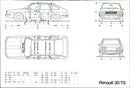 Renault 30 TS - Vintage Photograph