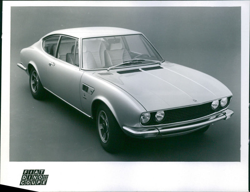 Fiat Dino Coupe - Vintage Photograph