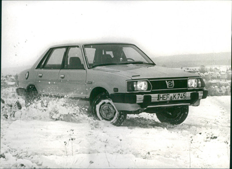 Subaru 4WD - Vintage Photograph