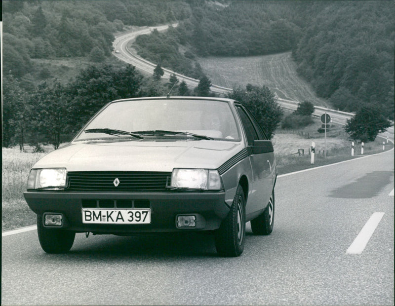 Renault Fuego - Vintage Photograph